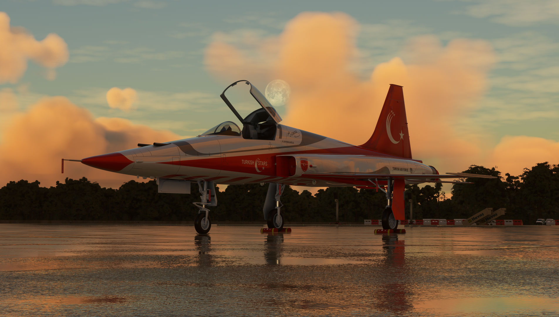 Microsoft Flight Simulator – SC Designs F-5E için Türk Yıldızları Livery